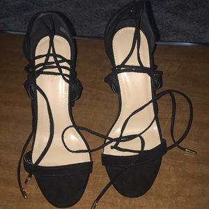Black heels.  Size 7. Great shape.